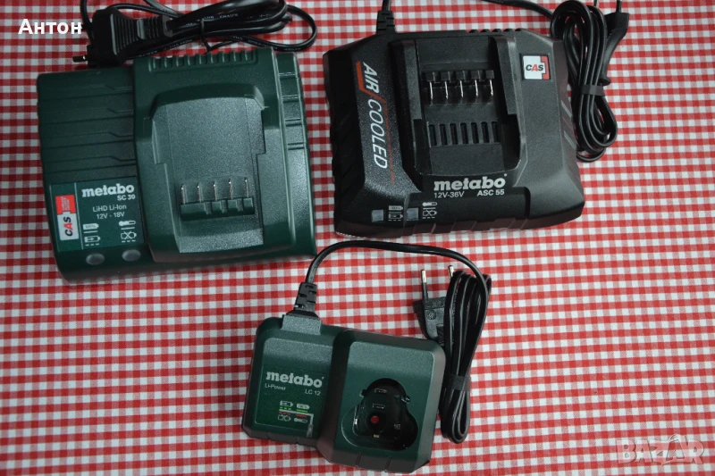 Нови зарядни устройства Metabo за 10.8V, 12V, 14.4V, 18V, снимка 1