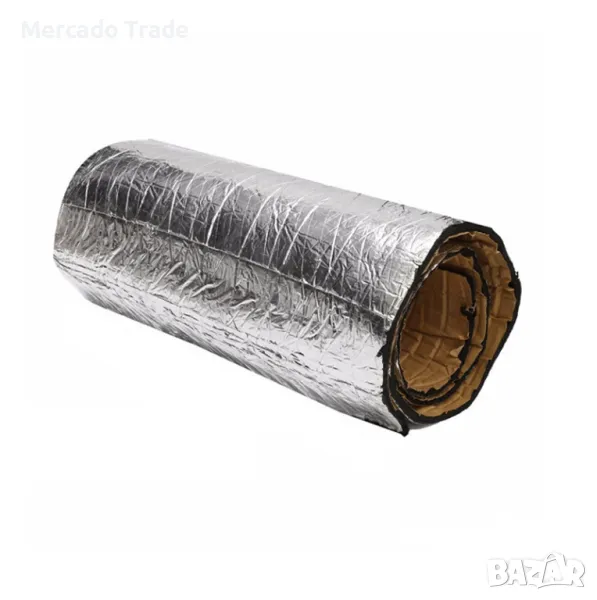 Шумоизолация за кола, Шумоизолиращо фолио, За капаци и врати, 6мм, Сив, снимка 1