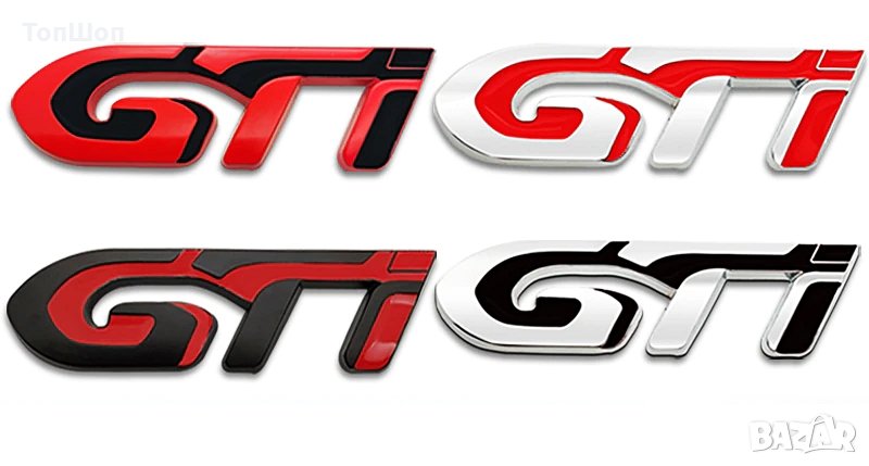 GTI емблема - 4 модела, снимка 1