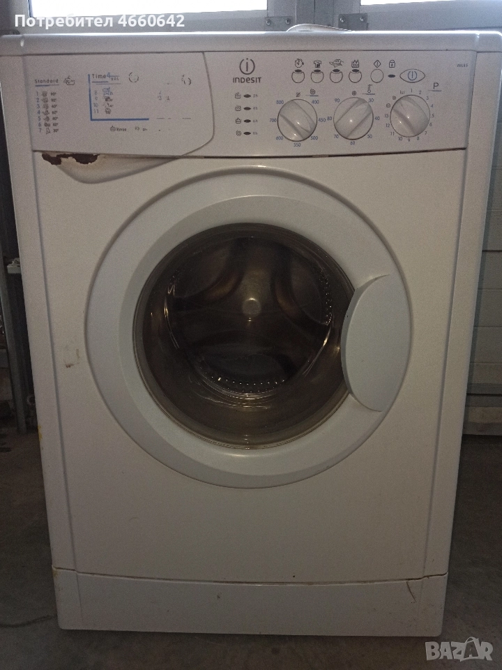 Продавам пералня Индезит WIL85, снимка 1