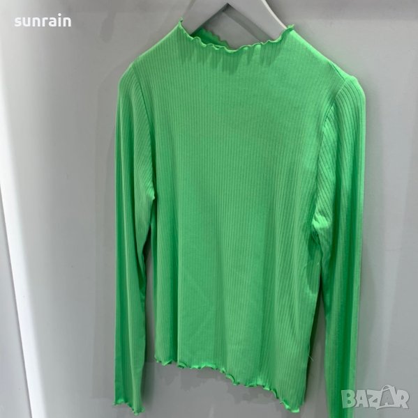 зелена блуза неон, снимка 1