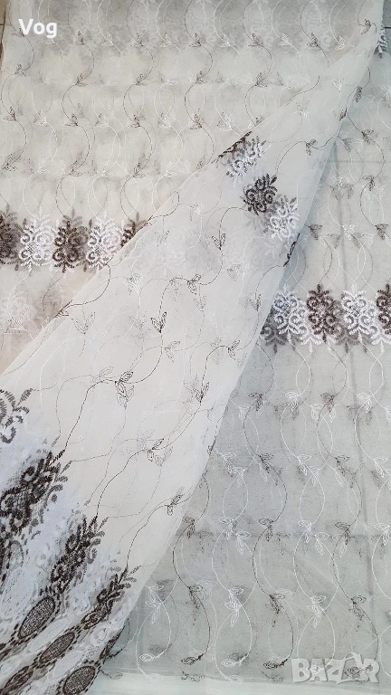 Пердета готови ушити 3 м ширина - 20 лв, снимка 1