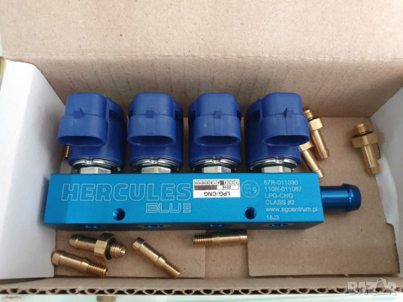 Нови! Инжектори DYMCO HERCULES BLUE за газов ижнекцион gazov injekcion, снимка 1