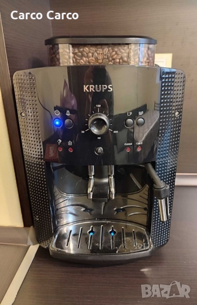 Кафемашина Krups, Espresso Automat Arabica, Espresso machine, 1450W, 15 bar, 1.7l, Black Кафемашина,, снимка 1