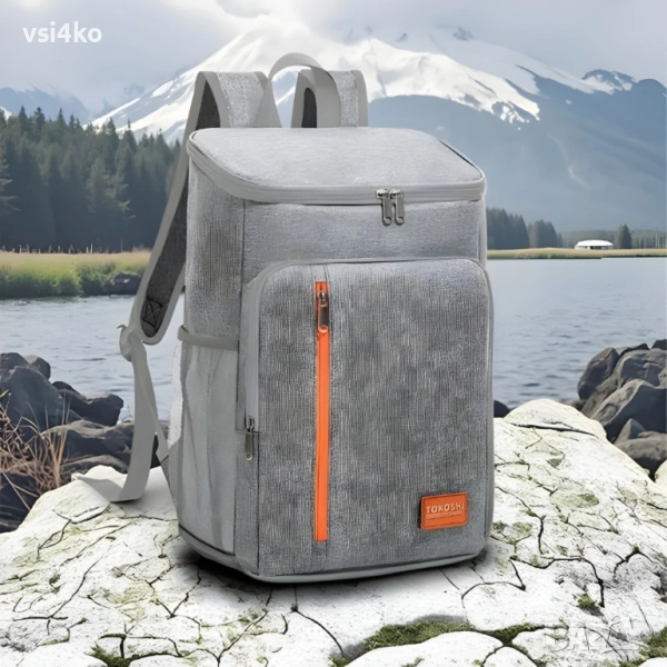 Изотермична раница с голям капацитет – термоизолирана, снимка 1