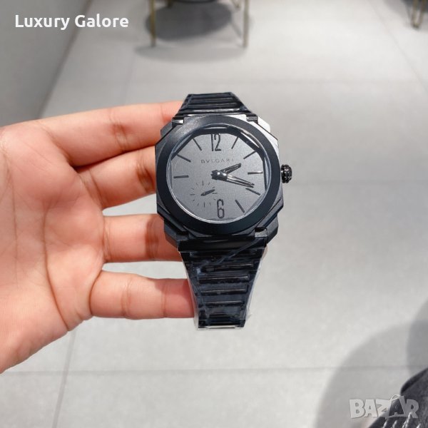 Мъжки часовник BVLGARI Octo Finissimo с автоматичен швейцарски механизъм, снимка 1