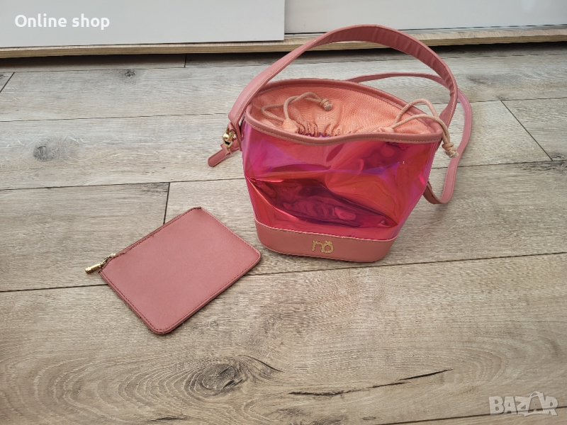 Розова дамска чанта Nobo, снимка 1