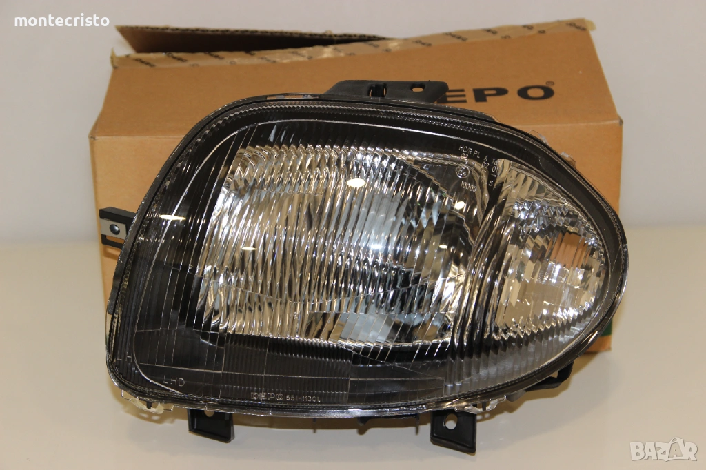 ✔️НОВ ляв фар Renault Clio II (1998-2001г.) 7701045168 Рено Клио, снимка 1