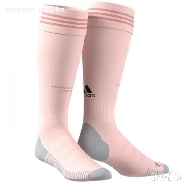 ФУТБОЛНИ ЧОРАПИ - ADIDAS Manchester United Away Socks 2018-19; размери: 37-39 и 40-42, снимка 1