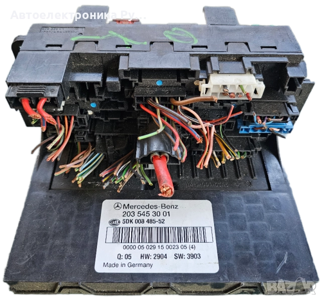 Преден sam модул Mercedes C class W203 2.2 CDI 150 конски сили 2035453001, снимка 1