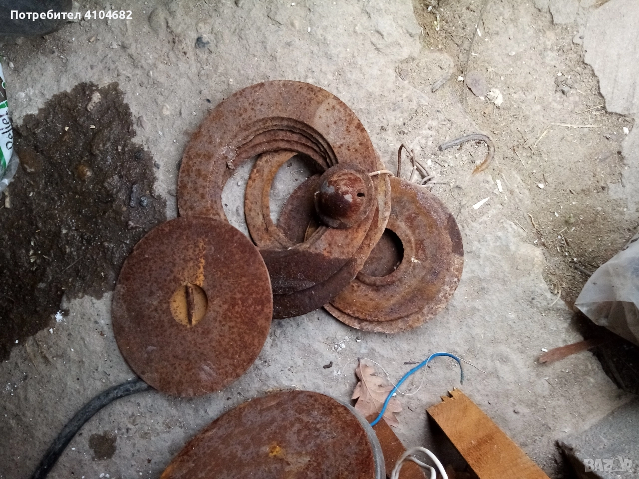 чугунен пръстен за печка, снимка 1