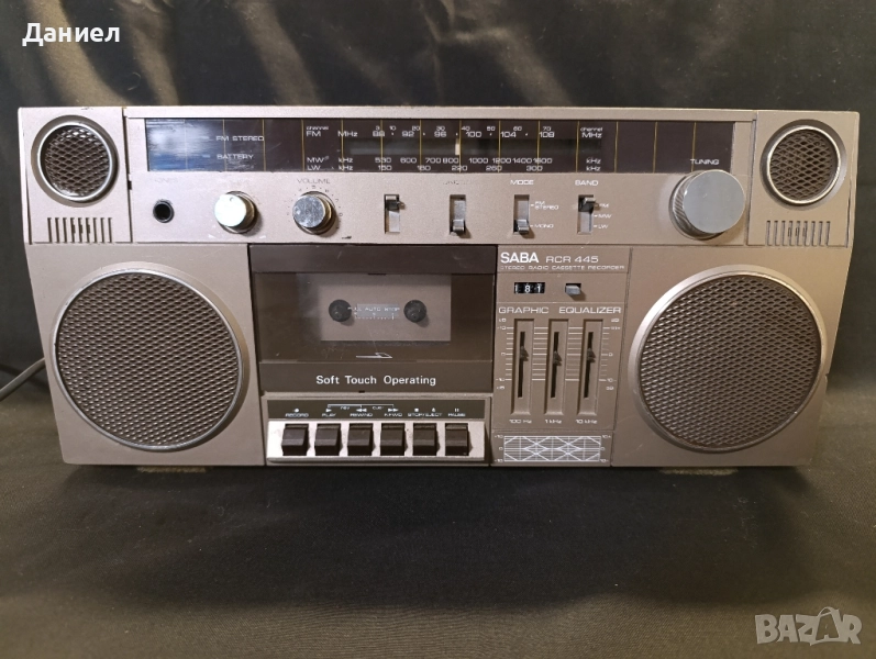 Касетофон SABA RCR 445, снимка 1