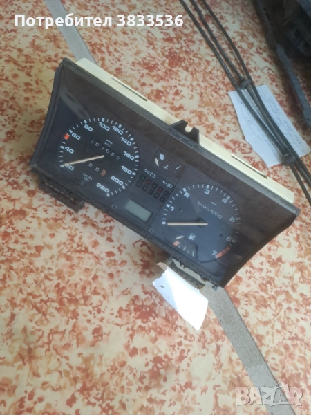 2буксов скоростомер със обортомер/ километражен уред за VW Golf / Jetta mk2 Бензин /, снимка 1