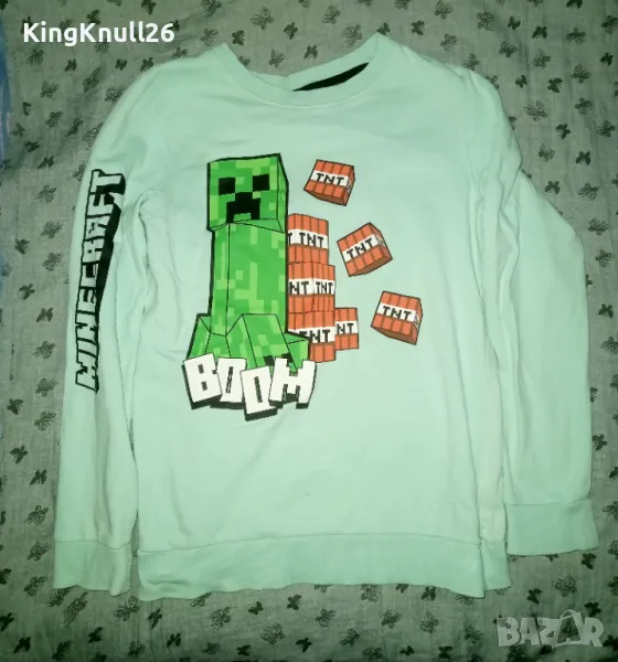 Блуза с дълъг ръкав Minecraft , снимка 1
