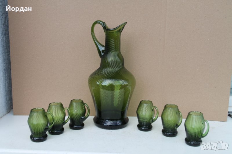 Стар сервиз за алкохол 1930 г., снимка 1