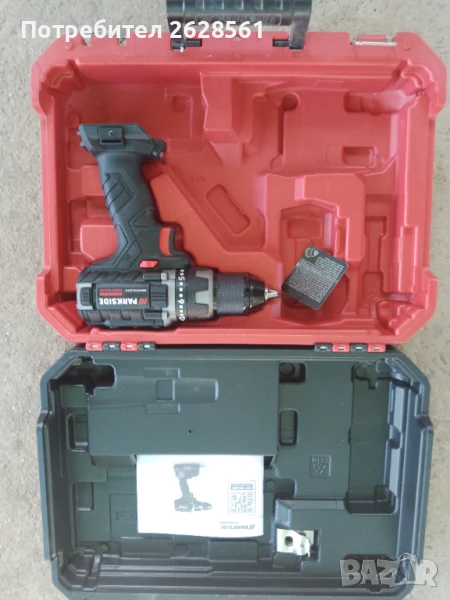 Продавам акумулаторна бормашина Parkside (черната серия), снимка 1