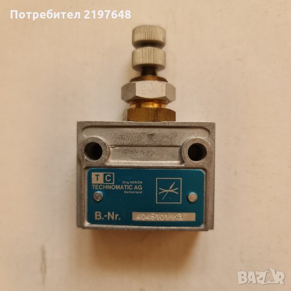 Пневматичен дросел 1/8", снимка 1