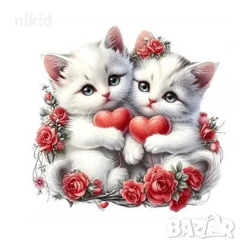 Котета котенца термо щампа апликация картинка за дреха лепенка, снимка 1