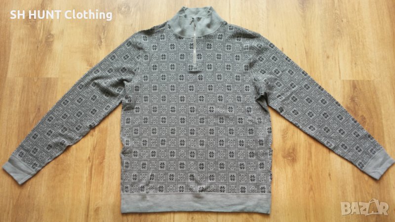 WE NORWEGIANS Zip-Up 100% Merino Wool размер L блуза 100% Мерино вълна - 284, снимка 1