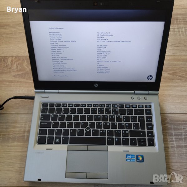 Hp elitebook 8460 p лаптоп за части, снимка 1