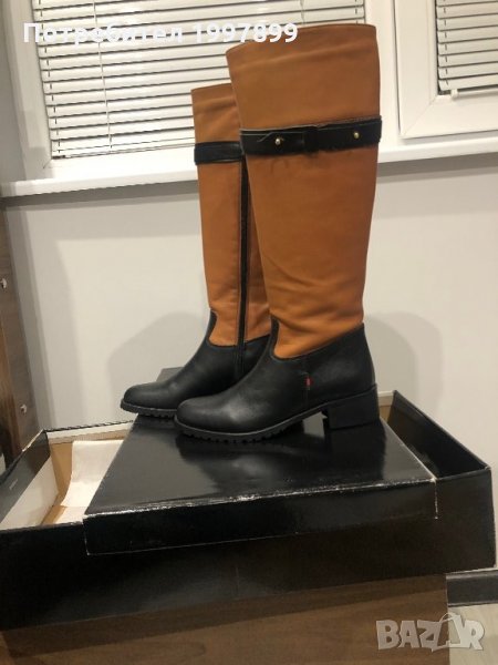 Дамски ботуши естествена кожа, снимка 1