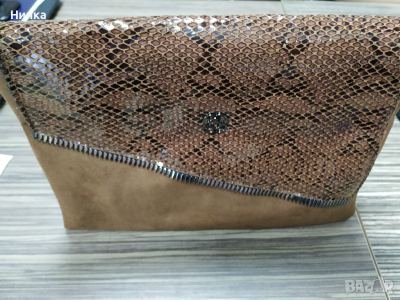 Клъч кожа и велур, снимка 1