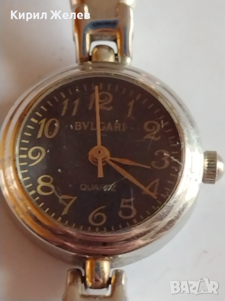 Дамски часовник BVLGARI QUARTZ много красив стилен дизайн - 23457, снимка 1