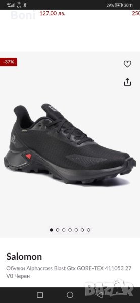 Salomon Alphacross Blast Gtx Gortex, снимка 1