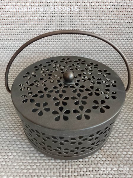 метален фенер от Мароко от ковано желязо, снимка 1