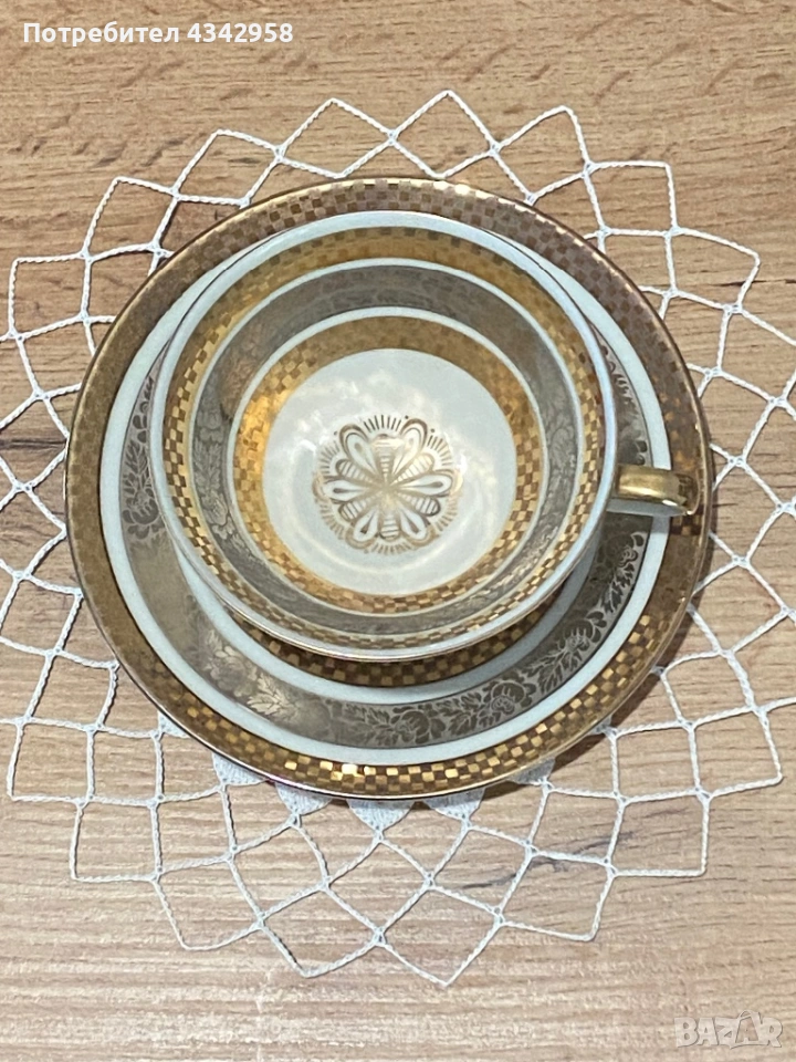 Winterling.1940-те. Порцеланов сет за чай. , снимка 1