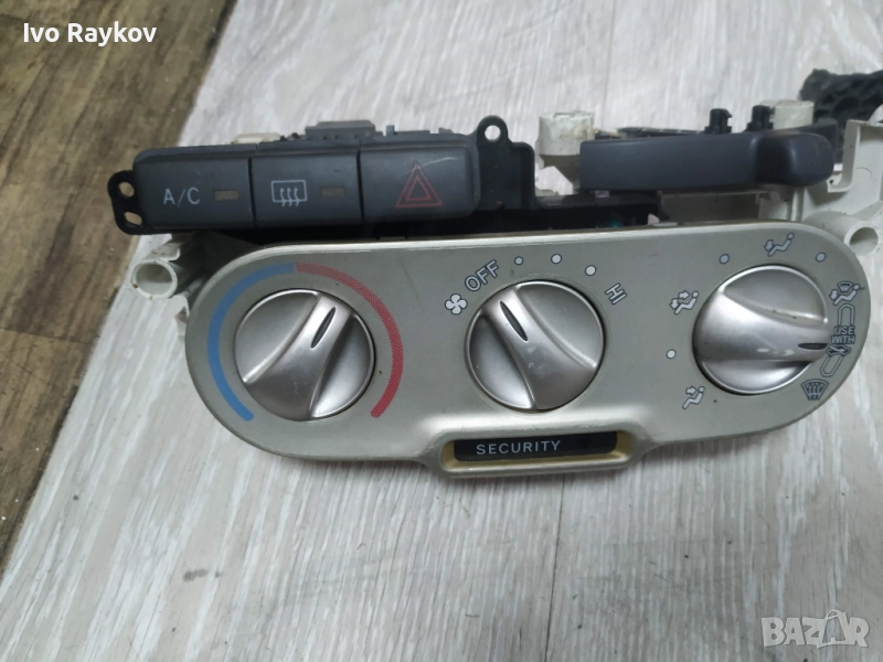 Панел контрол парно за Toyota Yaris, 1999-2005г., 758268-701D, 758268701D, снимка 1