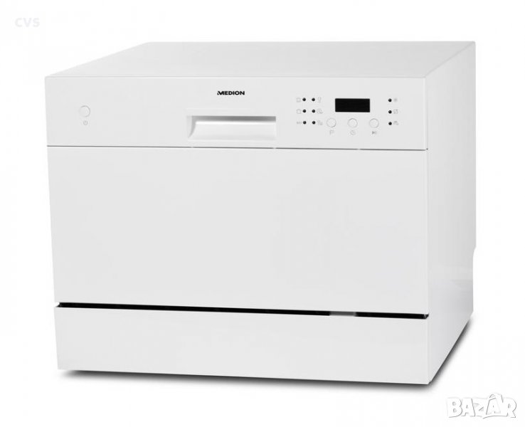 Настолна съдомиялна машина MEDION MD 37210, 6 програми, Ниво на шума 51 dB, Бял, снимка 1
