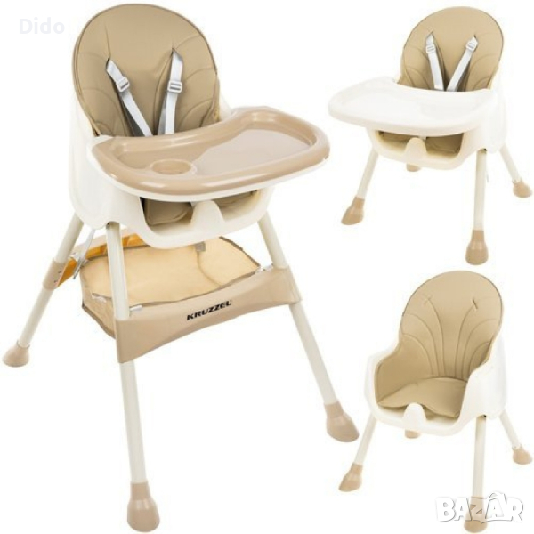 Бебешки стол за хранене 3в1, KRUZZEL

Тегло6 кг

SKU: 674

, снимка 1