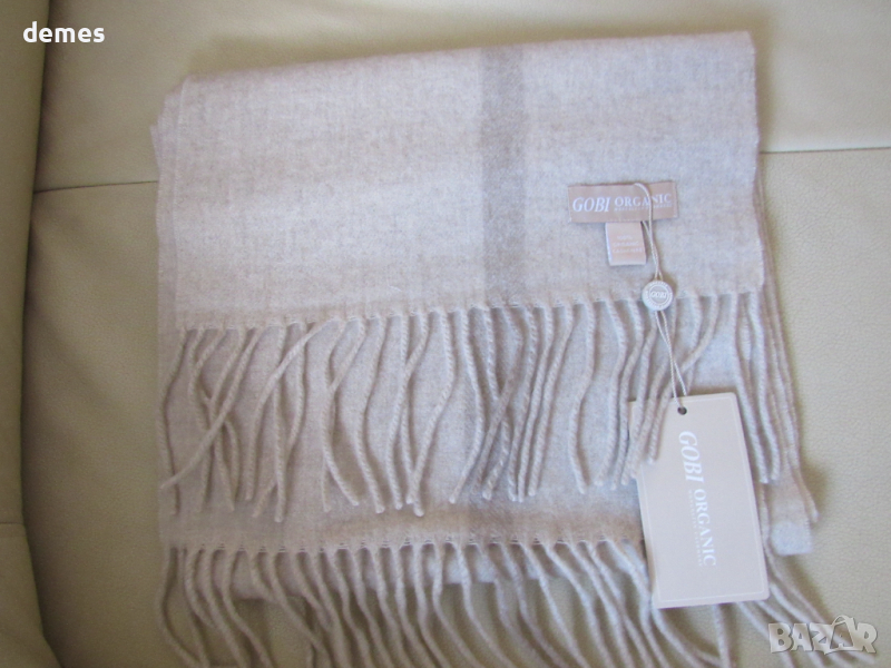 Фин шал 100% кашмир, райе, органичен кашмир, Монголия, снимка 1