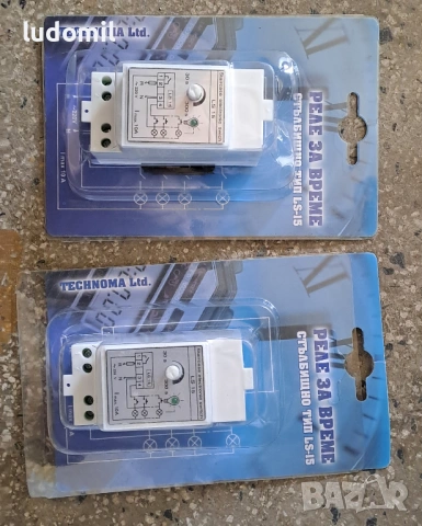 Реле за време за стълбищно осветление Technoma LS-15 220V 10A, снимка 2 - Други - 53749311