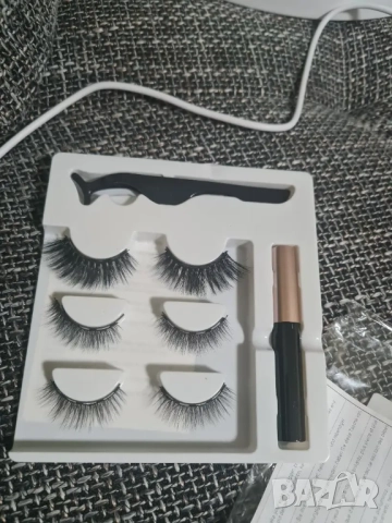  5 чифта магнитни изкуствени мигли с очна линия  