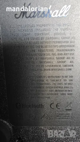 Marshall kilburn 3 III lll преносимата Bluetooth тонколона, снимка 3 - Bluetooth тонколони - 56191308