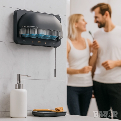 Стерилизатор за четки за зъби Oclean S1, c UVC-LED, снимка 4 - Други - 51948141