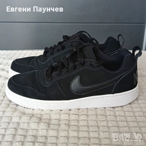 Черни велурени маратонки Nike размер 40.5 отлични 