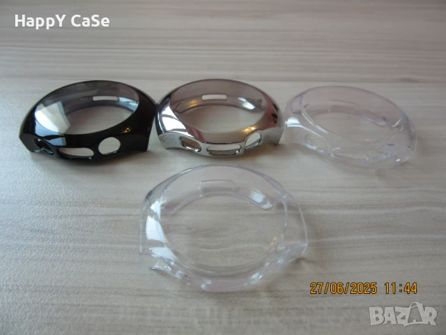 Huawei Watch 5 46mm. 42mm. / Мек силиконов TPU кейс калъф с протектор, снимка 10 - Смарт гривни - 50620852