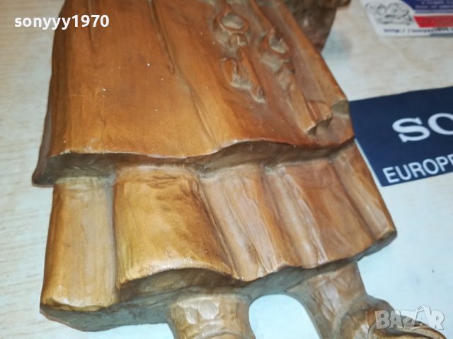 МОНАХ ВЪРХУ БУРЕ-ДЪРВО ВНОС ГЕРМАНИЯ 0508231745, снимка 8 - Антикварни и старинни предмети - 41766612