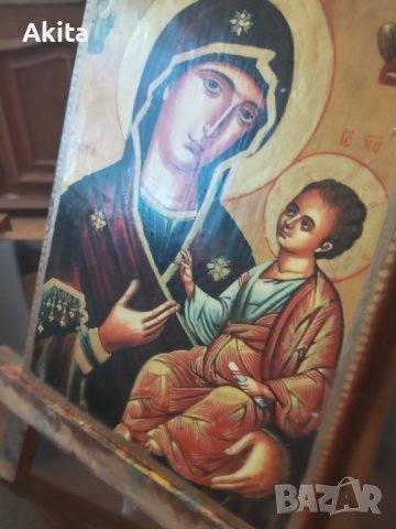 Икона на света Богородица , снимка 5 - Икони - 22590098