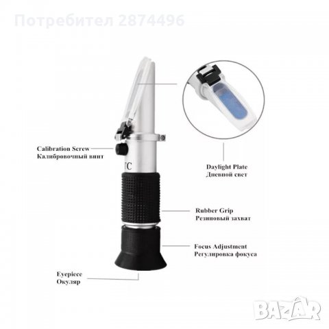 3111 ахаромер за вино - Захар на джибри и очакван алкохол, снимка 2 - Други стоки за дома - 35713060