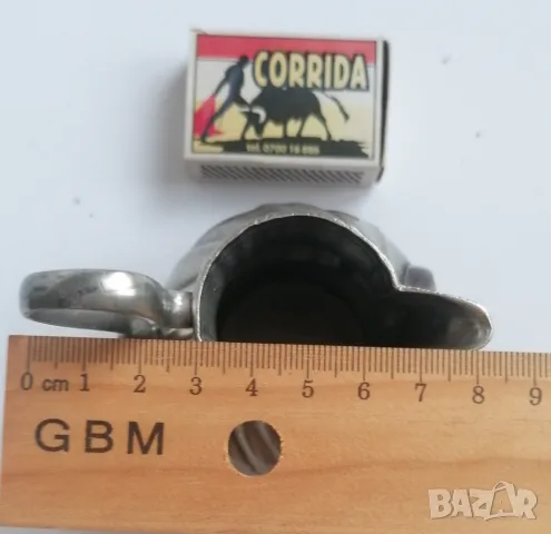 Каничка пютър Германия 1762, снимка 7 - Прибори за хранене, готвене и сервиране - 47875184