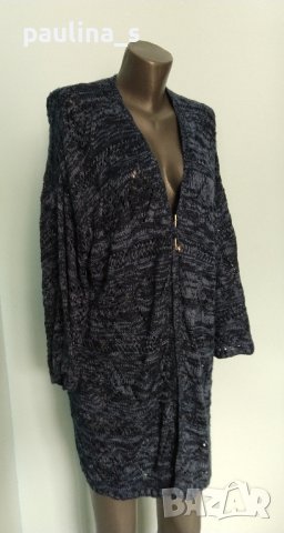 Меланж жилетка тип туника наметка "Style & Co" / голям размер 