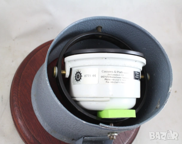 114 Корабен магнитен пътеви компас "Cassens&Plath" Germany , снимка 4 - Антикварни и старинни предмети - 53212545