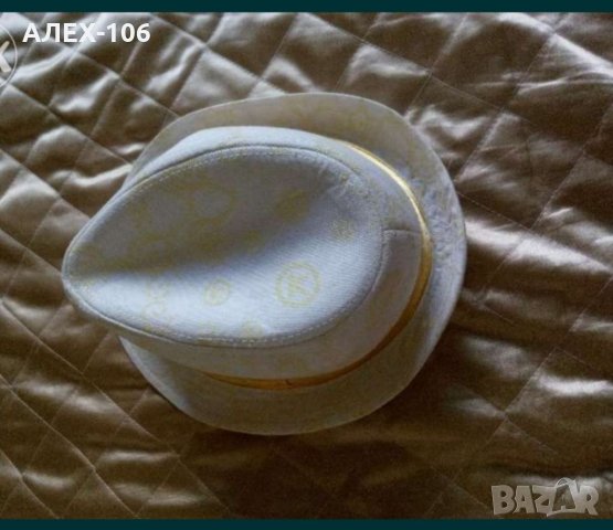 Шапка бяло и златно , снимка 2 - Други - 41918186
