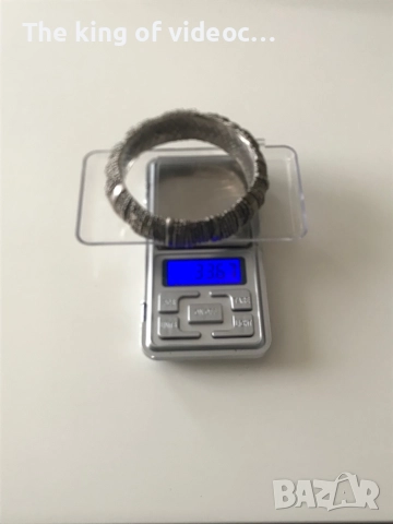 Сребърна дамска гривна , снимка 3 - Гривни - 52835922