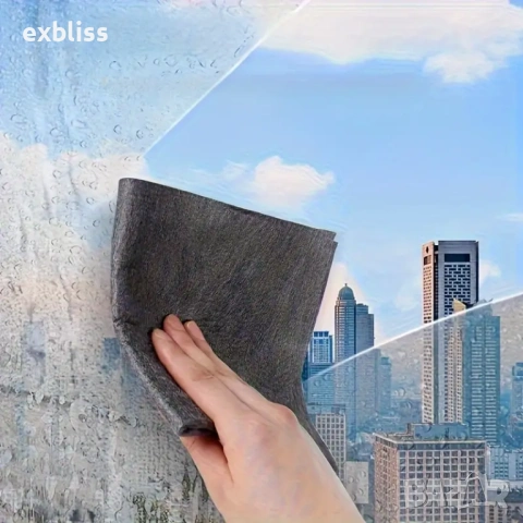 Магически микрофибърни кърпи за прозорци 2бр., снимка 5 - Други - 53387558