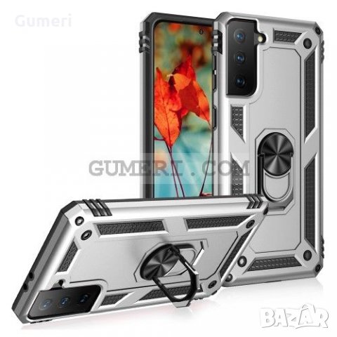 Samsung Galaxy S21 FE 5G Противоударен Хибриден Гръб с Ринг, снимка 8 - Калъфи, кейсове - 35920366
